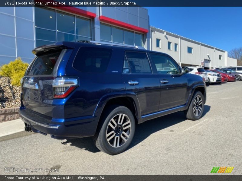 Nautical Blue Metallic / Black/Graphite 2021 Toyota 4Runner Limited 4x4