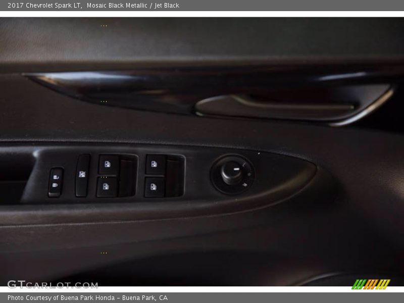 Mosaic Black Metallic / Jet Black 2017 Chevrolet Spark LT