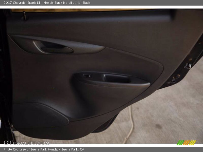 Mosaic Black Metallic / Jet Black 2017 Chevrolet Spark LT