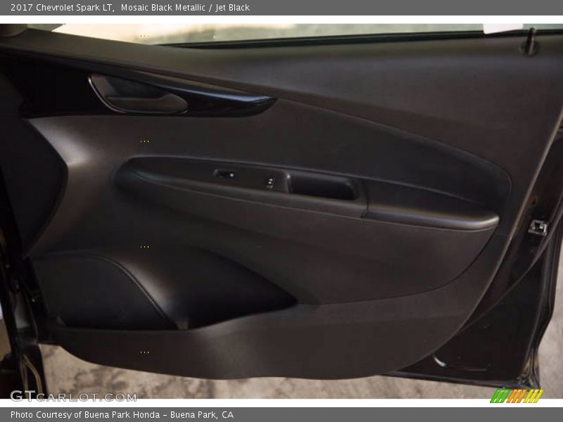 Mosaic Black Metallic / Jet Black 2017 Chevrolet Spark LT