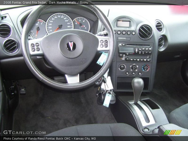 Dark Mocha Metallic / Ebony 2008 Pontiac Grand Prix Sedan