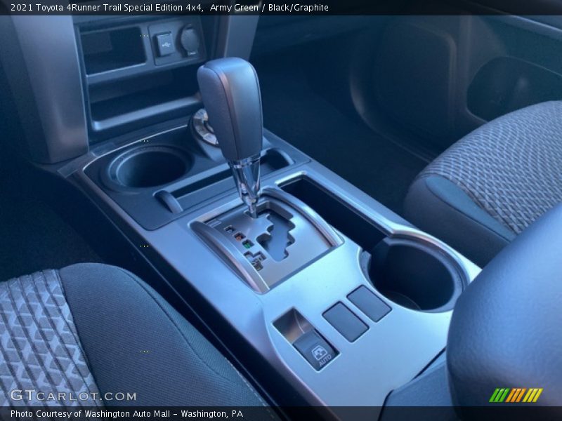  2021 4Runner Trail Special Edition 4x4 5 Speed ECT-i Automatic Shifter