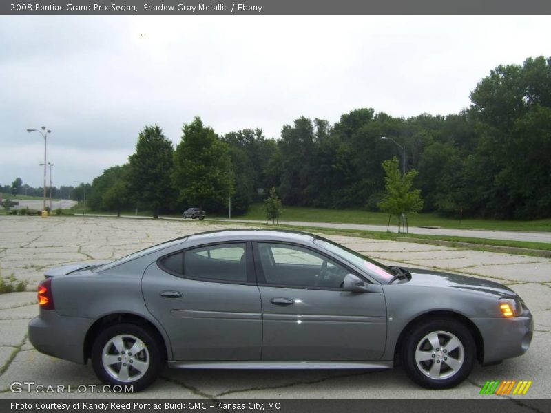 Shadow Gray Metallic / Ebony 2008 Pontiac Grand Prix Sedan