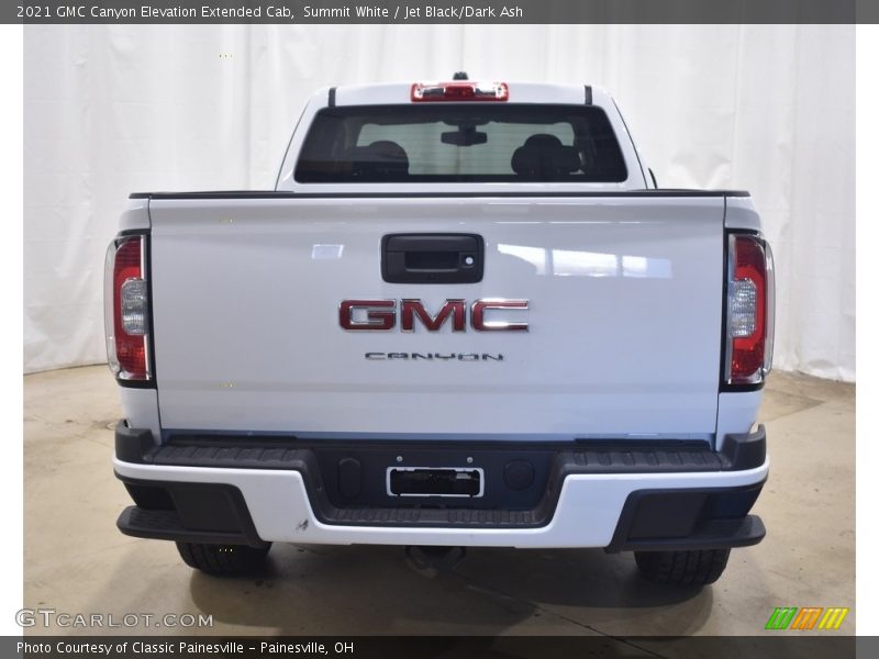 Summit White / Jet Black/Dark Ash 2021 GMC Canyon Elevation Extended Cab