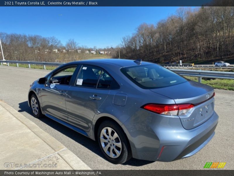Celestite Gray Metallic / Black 2021 Toyota Corolla LE