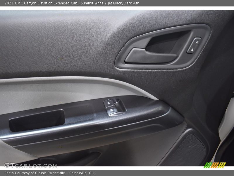 Summit White / Jet Black/Dark Ash 2021 GMC Canyon Elevation Extended Cab