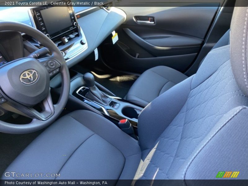 Celestite Gray Metallic / Black 2021 Toyota Corolla LE