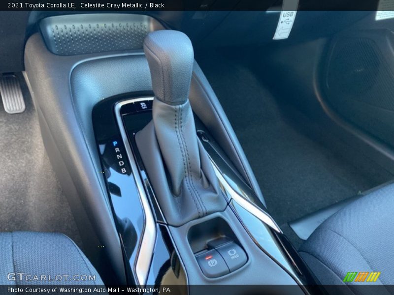 Celestite Gray Metallic / Black 2021 Toyota Corolla LE