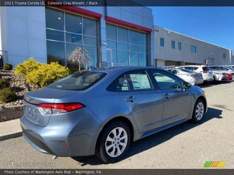Celestite Gray Metallic / Black 2021 Toyota Corolla LE