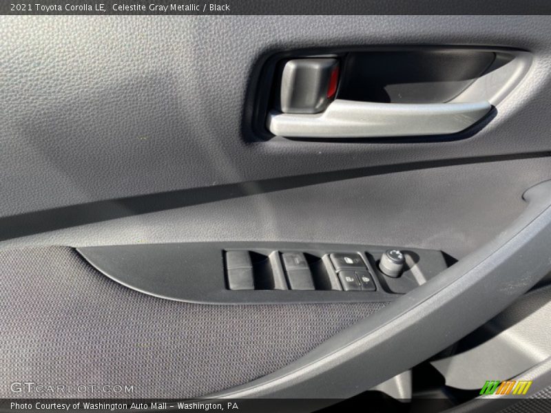 Celestite Gray Metallic / Black 2021 Toyota Corolla LE