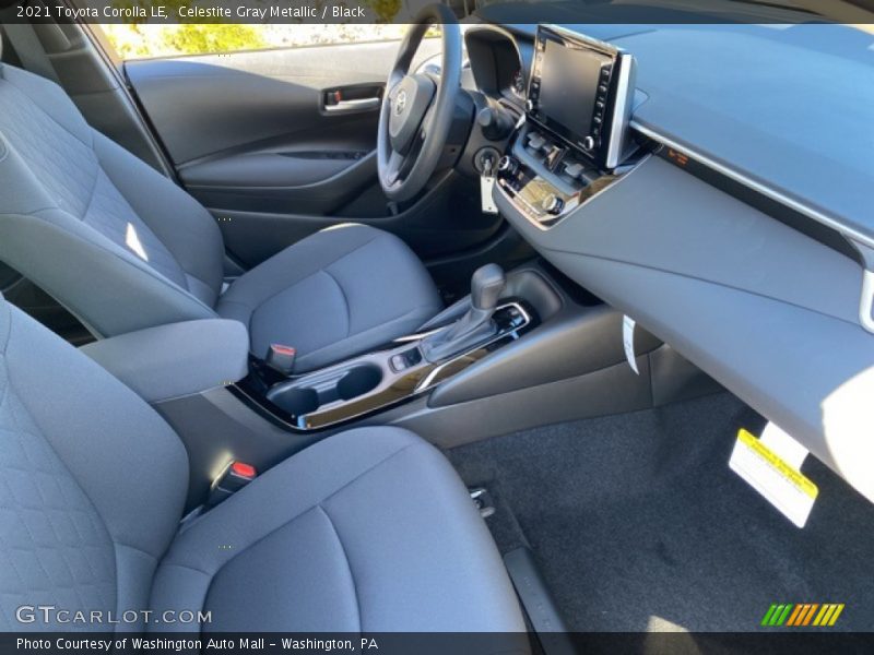 Celestite Gray Metallic / Black 2021 Toyota Corolla LE