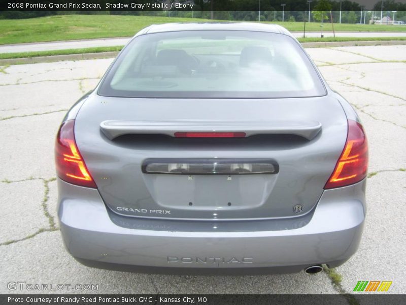 Shadow Gray Metallic / Ebony 2008 Pontiac Grand Prix Sedan