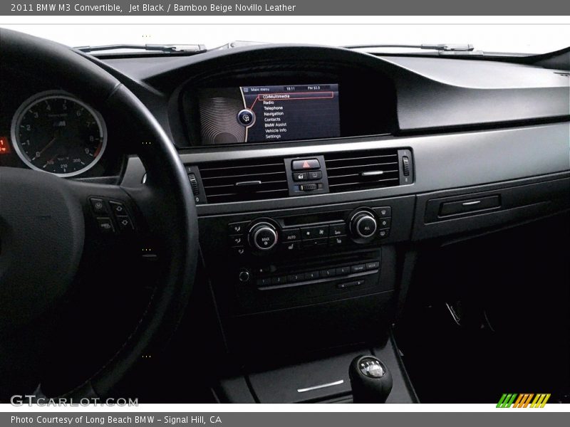 Controls of 2011 M3 Convertible