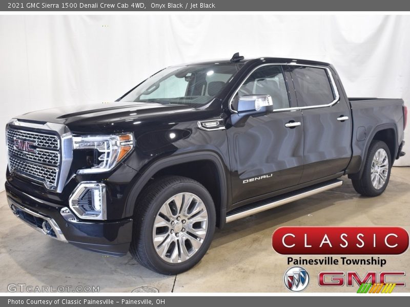 Onyx Black / Jet Black 2021 GMC Sierra 1500 Denali Crew Cab 4WD