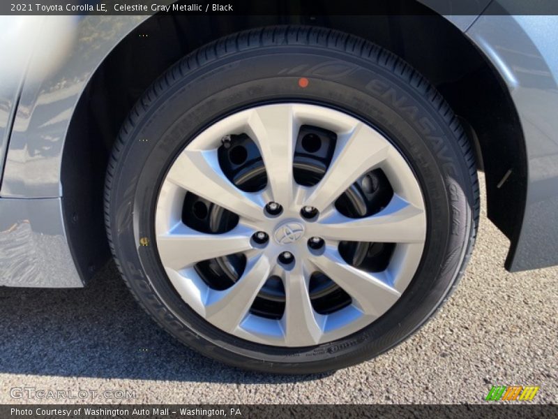 Celestite Gray Metallic / Black 2021 Toyota Corolla LE