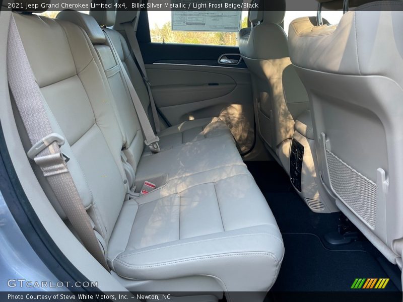 Rear Seat of 2021 Grand Cherokee Limited 4x4