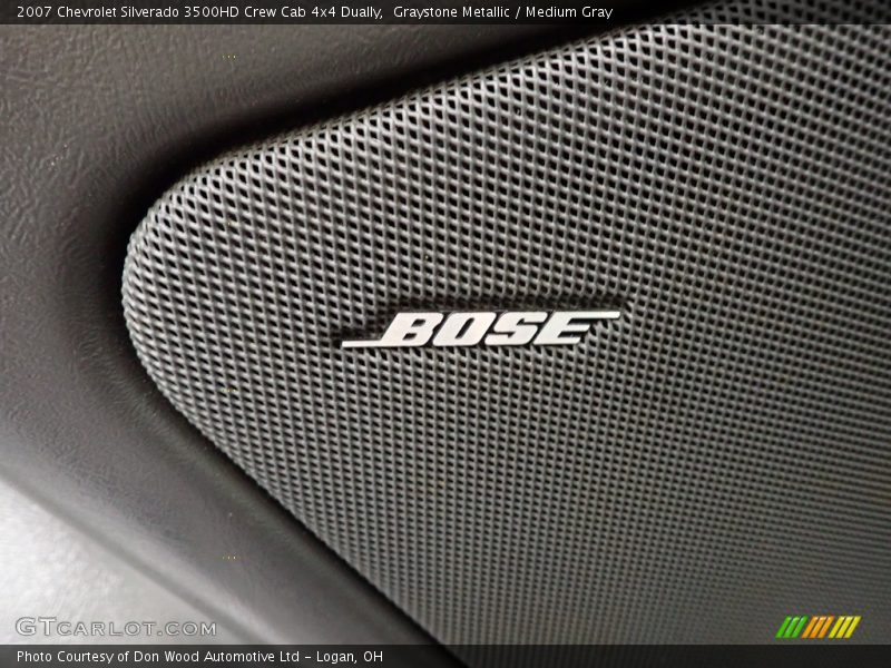 Graystone Metallic / Medium Gray 2007 Chevrolet Silverado 3500HD Crew Cab 4x4 Dually