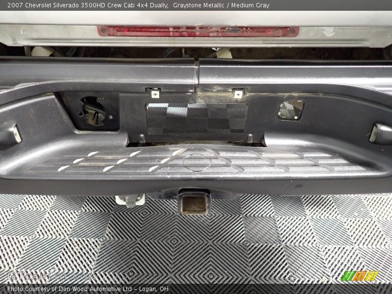 Graystone Metallic / Medium Gray 2007 Chevrolet Silverado 3500HD Crew Cab 4x4 Dually