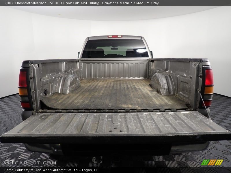Graystone Metallic / Medium Gray 2007 Chevrolet Silverado 3500HD Crew Cab 4x4 Dually