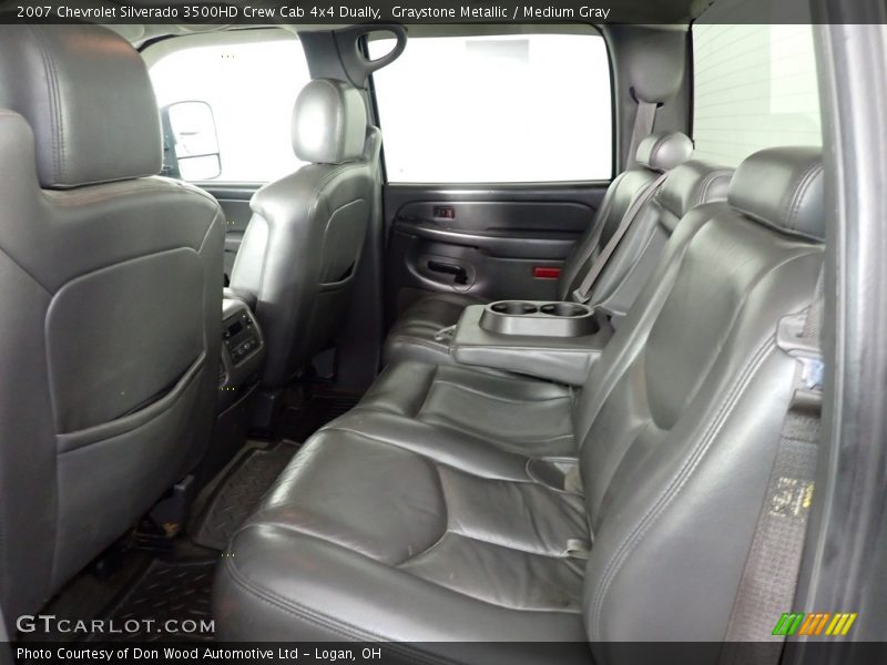 Graystone Metallic / Medium Gray 2007 Chevrolet Silverado 3500HD Crew Cab 4x4 Dually