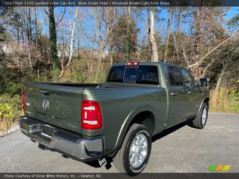 Olive Green Pearl / Mountain Brown/Light Frost Beige 2020 Ram 2500 Laramie Crew Cab 4x4