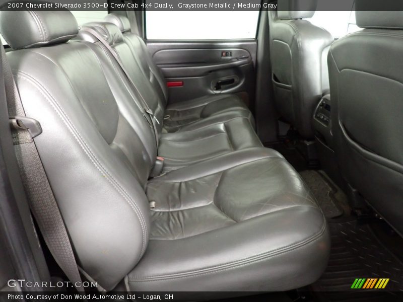 Graystone Metallic / Medium Gray 2007 Chevrolet Silverado 3500HD Crew Cab 4x4 Dually