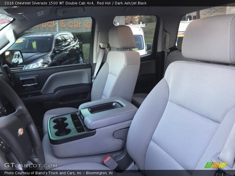 Front Seat of 2016 Silverado 1500 WT Double Cab 4x4