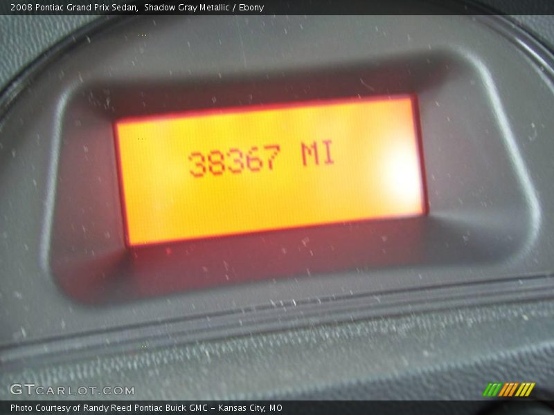 Shadow Gray Metallic / Ebony 2008 Pontiac Grand Prix Sedan