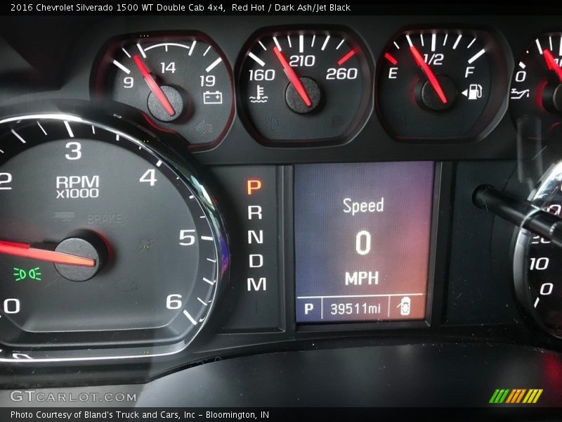  2016 Silverado 1500 WT Double Cab 4x4 WT Double Cab 4x4 Gauges