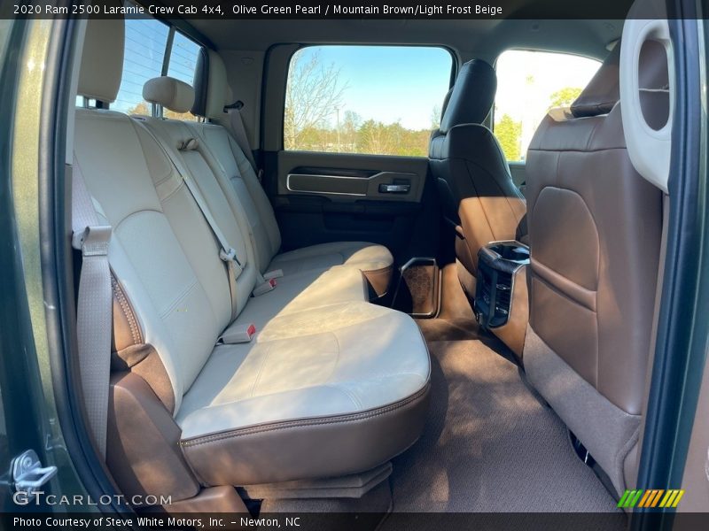 Rear Seat of 2020 2500 Laramie Crew Cab 4x4