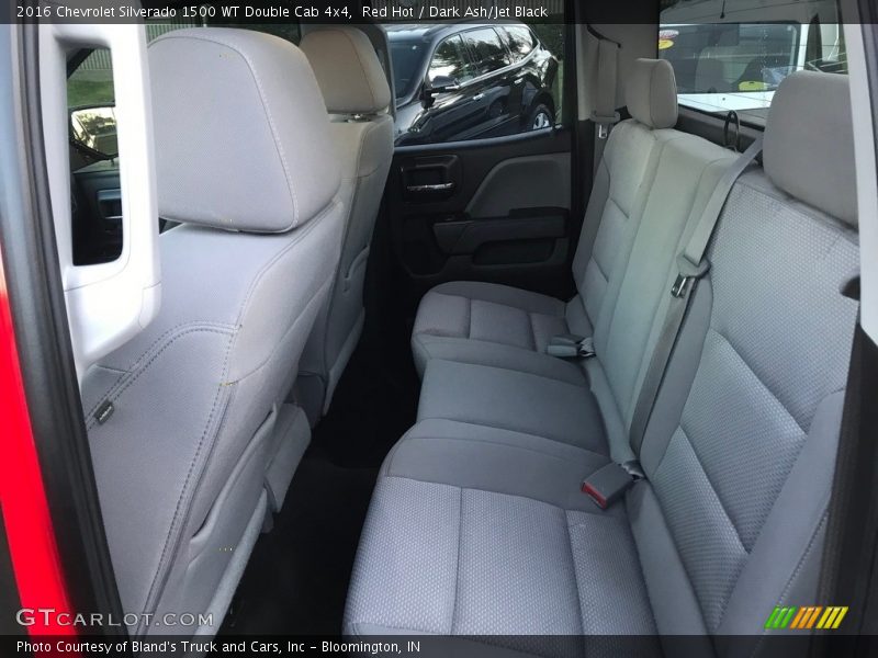 Rear Seat of 2016 Silverado 1500 WT Double Cab 4x4