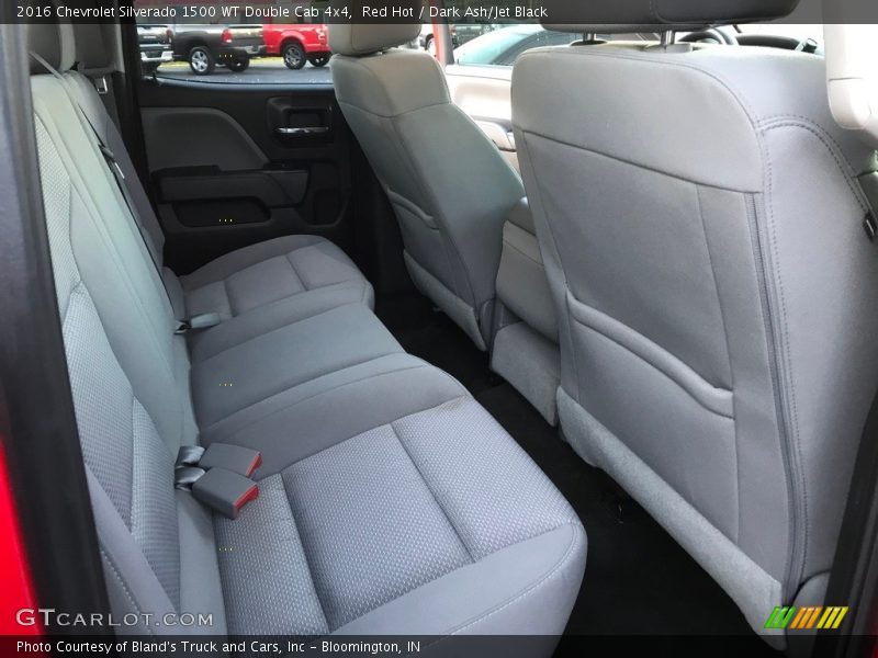 Rear Seat of 2016 Silverado 1500 WT Double Cab 4x4