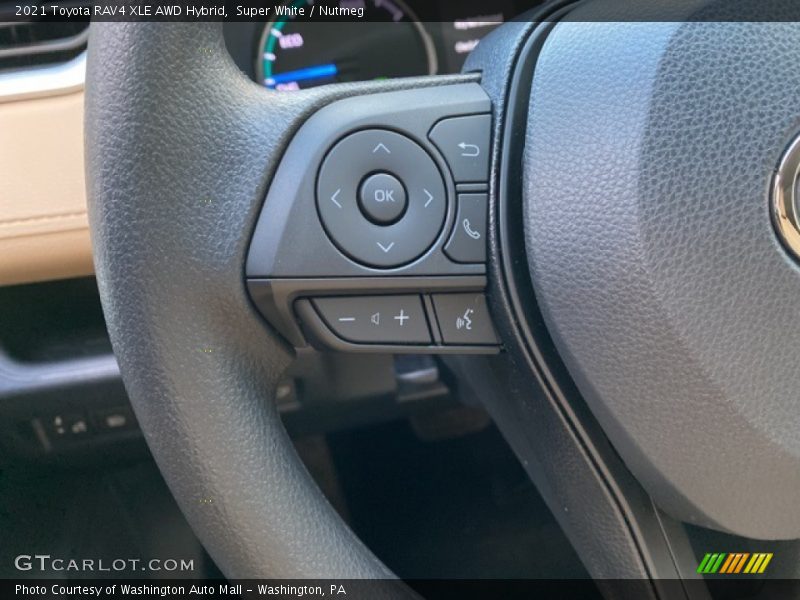  2021 RAV4 XLE AWD Hybrid Steering Wheel