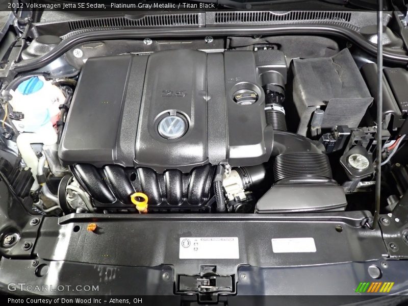 Platinum Gray Metallic / Titan Black 2012 Volkswagen Jetta SE Sedan