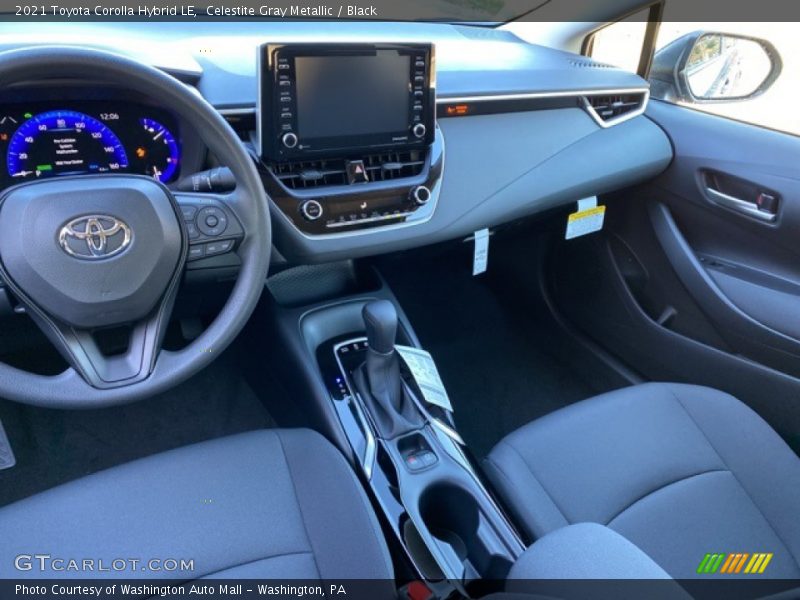 Celestite Gray Metallic / Black 2021 Toyota Corolla Hybrid LE