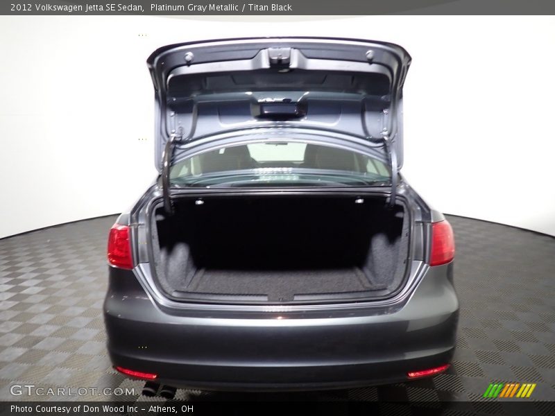 Platinum Gray Metallic / Titan Black 2012 Volkswagen Jetta SE Sedan