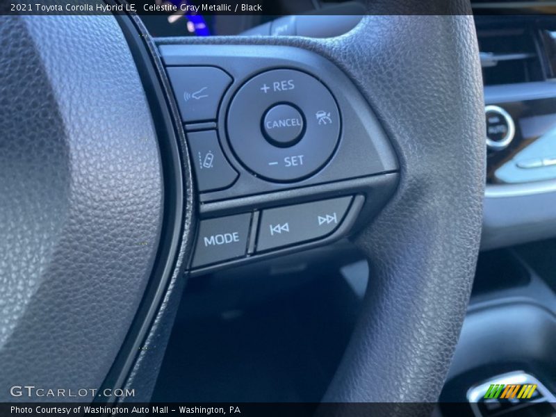 Celestite Gray Metallic / Black 2021 Toyota Corolla Hybrid LE