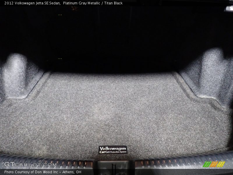 Platinum Gray Metallic / Titan Black 2012 Volkswagen Jetta SE Sedan