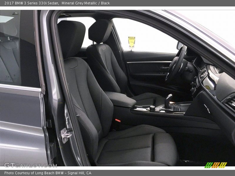 Mineral Grey Metallic / Black 2017 BMW 3 Series 330i Sedan