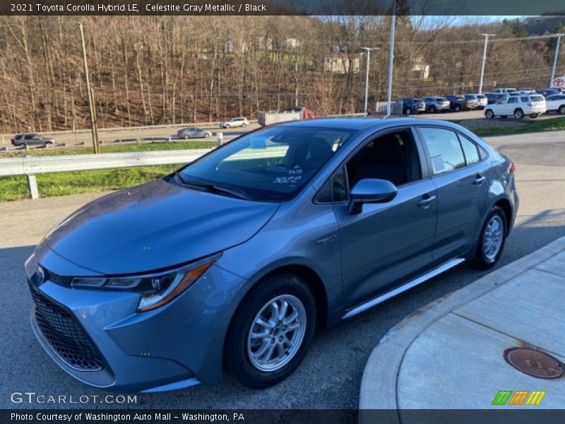 Celestite Gray Metallic / Black 2021 Toyota Corolla Hybrid LE