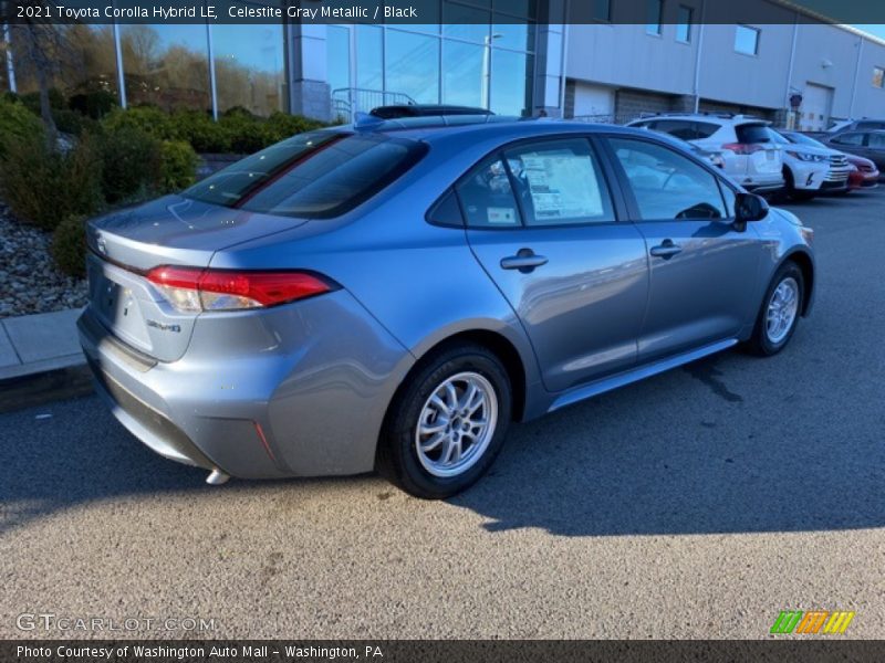 Celestite Gray Metallic / Black 2021 Toyota Corolla Hybrid LE