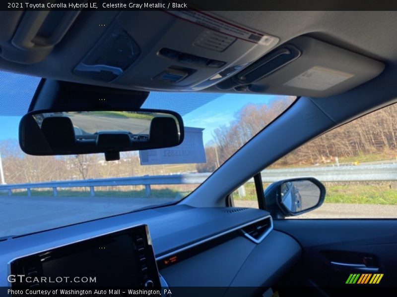 Celestite Gray Metallic / Black 2021 Toyota Corolla Hybrid LE
