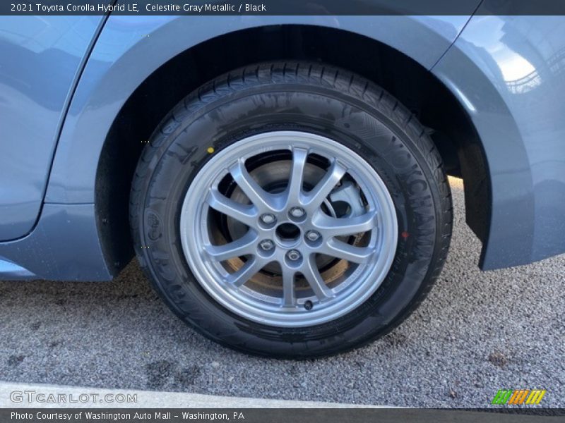 Celestite Gray Metallic / Black 2021 Toyota Corolla Hybrid LE