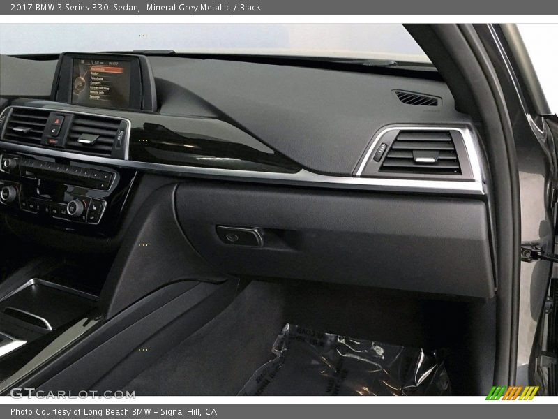 Mineral Grey Metallic / Black 2017 BMW 3 Series 330i Sedan