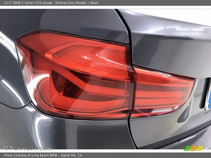 Mineral Grey Metallic / Black 2017 BMW 3 Series 330i Sedan