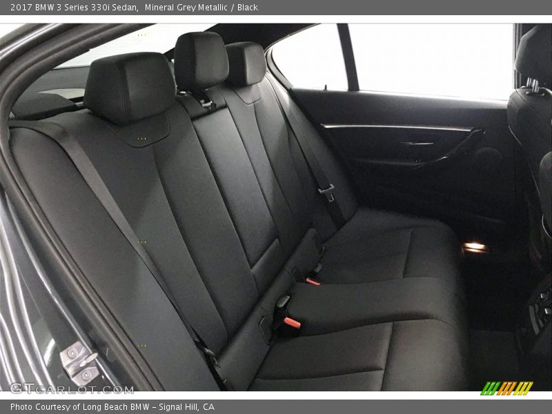 Mineral Grey Metallic / Black 2017 BMW 3 Series 330i Sedan