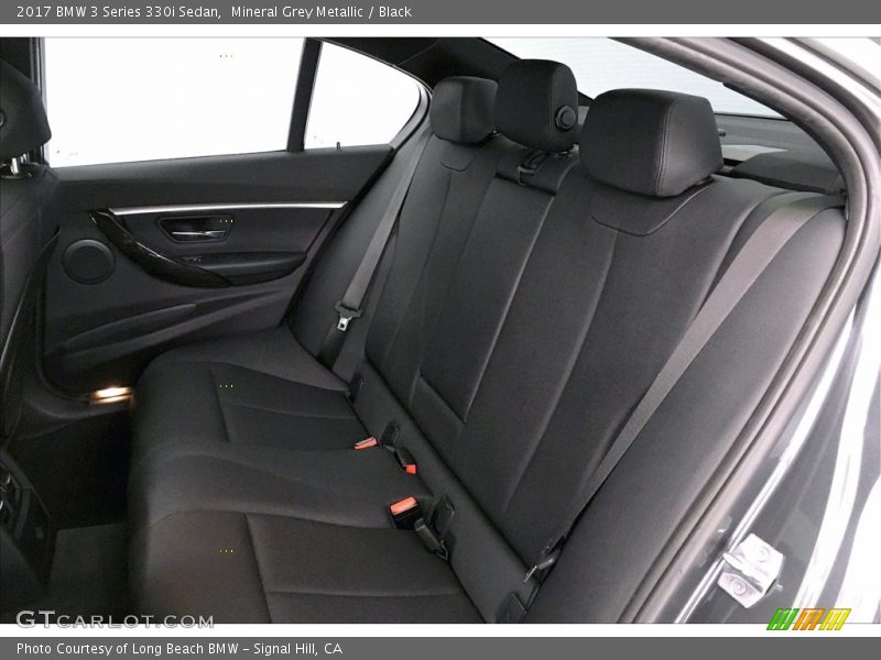 Mineral Grey Metallic / Black 2017 BMW 3 Series 330i Sedan