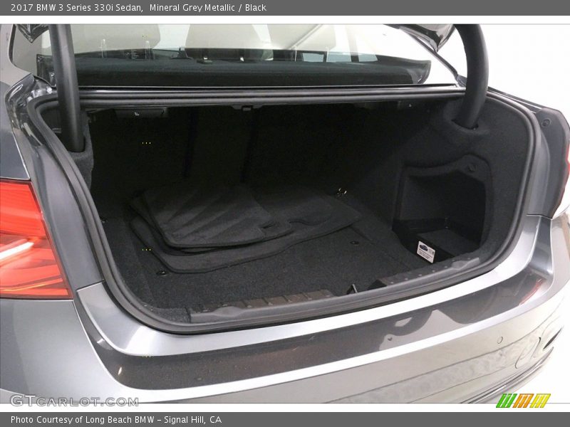 Mineral Grey Metallic / Black 2017 BMW 3 Series 330i Sedan
