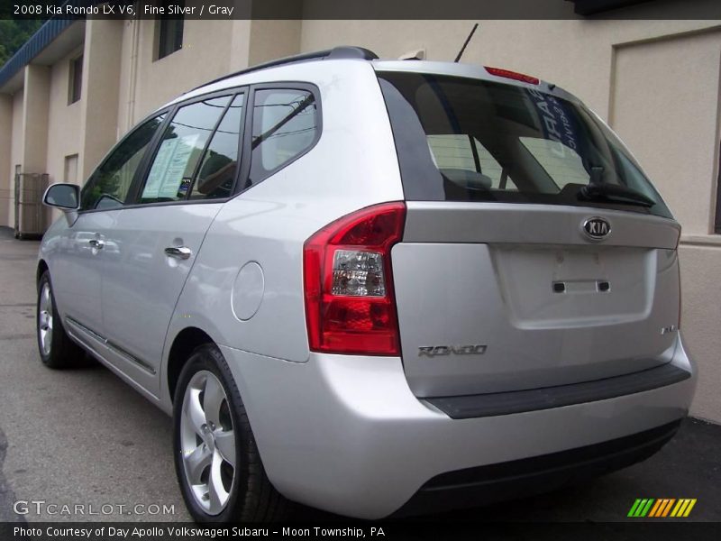 Fine Silver / Gray 2008 Kia Rondo LX V6