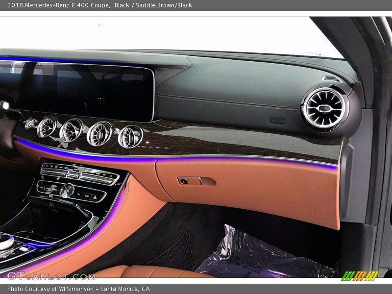 Black / Saddle Brown/Black 2018 Mercedes-Benz E 400 Coupe